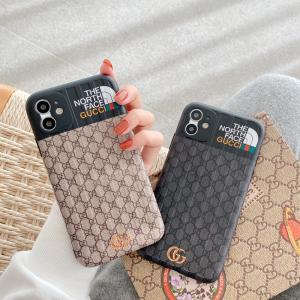 グッチ ノースフェイスコラボ アイフォン12プロケース ブラント iPhone12/12pro maxケース GUCCI THE NORTH FACE iPhone11/11pro/11pro maxケース