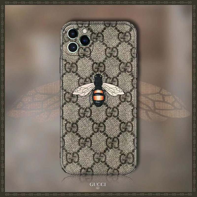 GUCCI iPhone13pro/13/12pro/12ケース 虎柄 ハチミツ付き グッチ