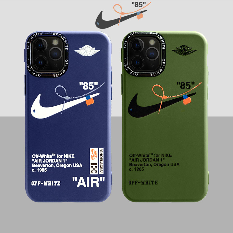 オフホワイト ナイキ iphone12 ケース