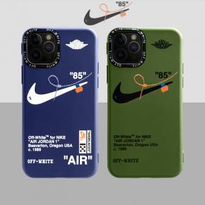 オフホワイト ナイキ Nike Air Jordan iPhone12/12pro maxケース ペア iPhone12proケース OFF-WHITE NIKE iPhone11/11pro/11pro maxケース