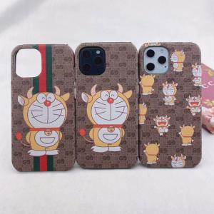 グッチ ドラえもんコラボ iPhone13/13pro/12/12pro maxケース 牛 Doraemon Gucci iPhone12pro携帯ケース 可愛い グッチ ギャラクシーS20/S20plusケース