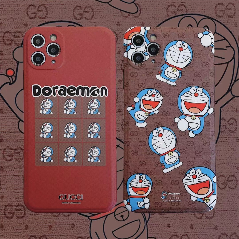 Doraemon Gucci iphone12proケース 可愛い