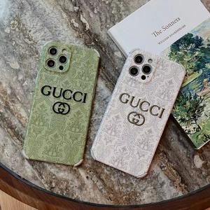 グッチ アイフォン12プロケース 刺繍ロゴ GUCCI iphone12/12pro maxケース シンプル iphone11proカバー ブラント グッチ iphone11/11pro maxケース