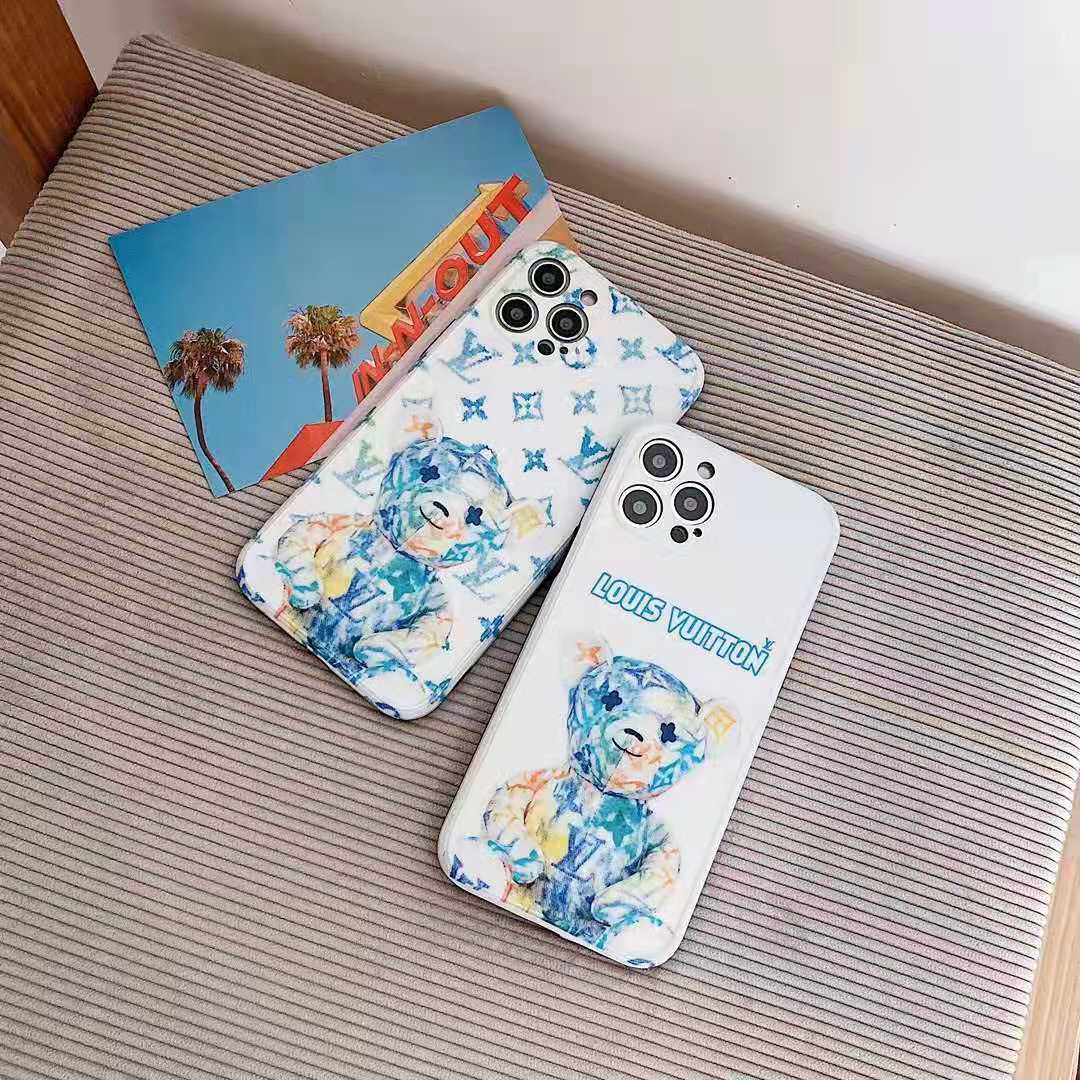 ルイヴィトン iphone12プロケース 熊