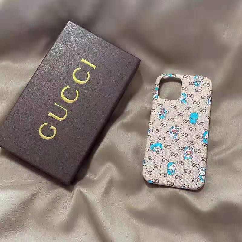 Doraemon Gucci iphone12proケース 可愛い