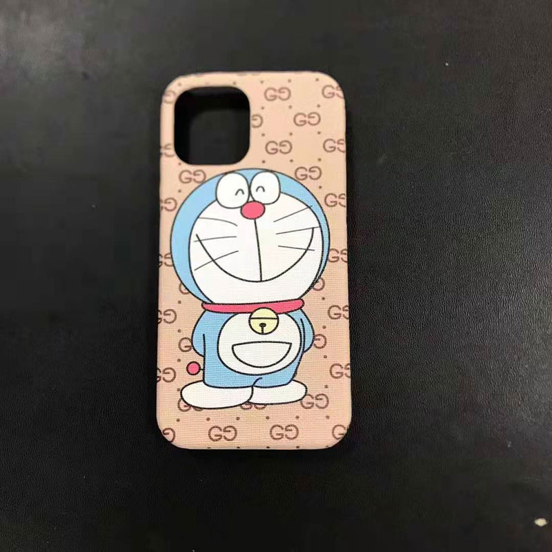 Doraemon Gucci iphone12proケース 可愛い