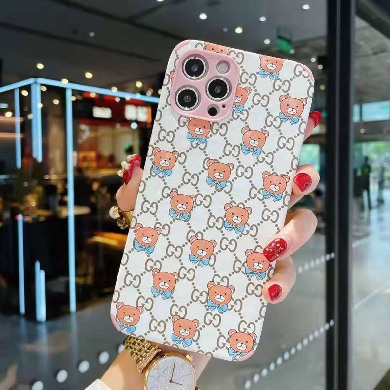 グッチ テディベア iPhone12pro maxケース 可愛い