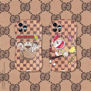 グッチ ドラえもんコラボ アイフォン12/12プロケース Doraemon Gucci iPhone12pro maxケース 可愛い グッチ iPhone11/11pro/11pro max/x/8 保護カバー