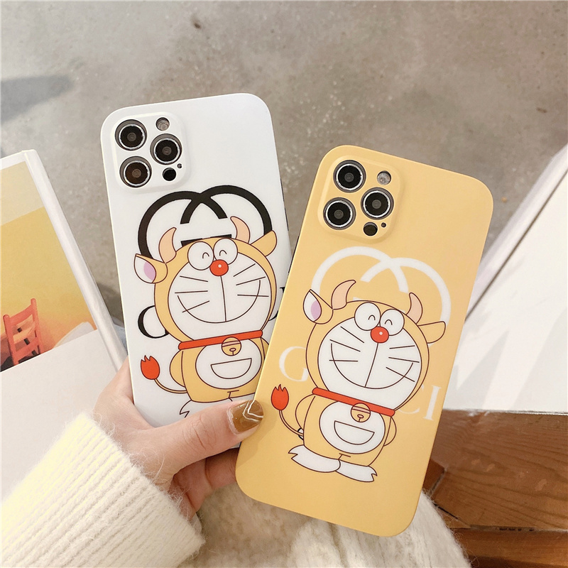 GUCCI 牛ドラえもんコラボ iPhone12/12proケース