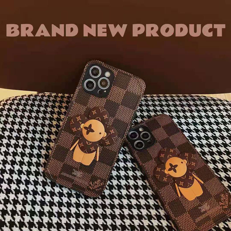 ルイヴィトン iphone12pro maxケース ダミエ柄