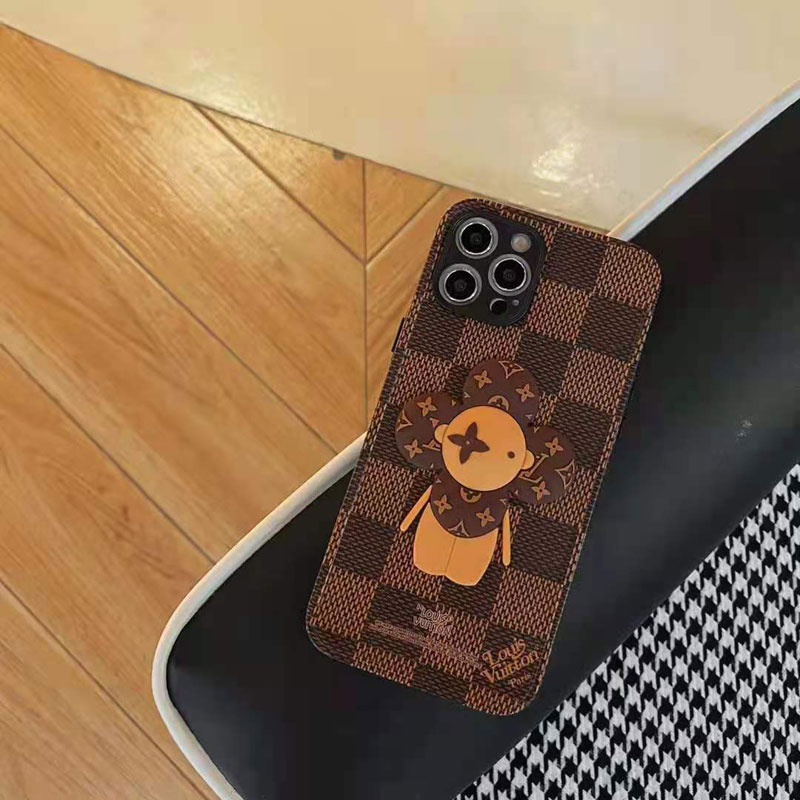 ルイヴィトン iphone12pro maxケース ダミエ柄