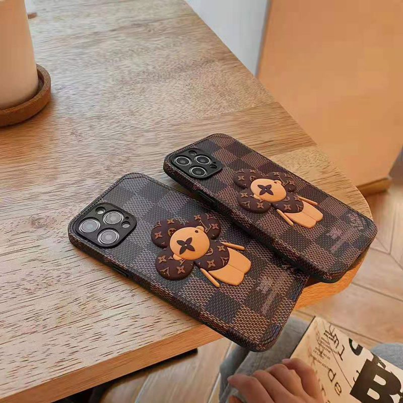 ルイヴィトン ダミエ柄 iphone12プロケース