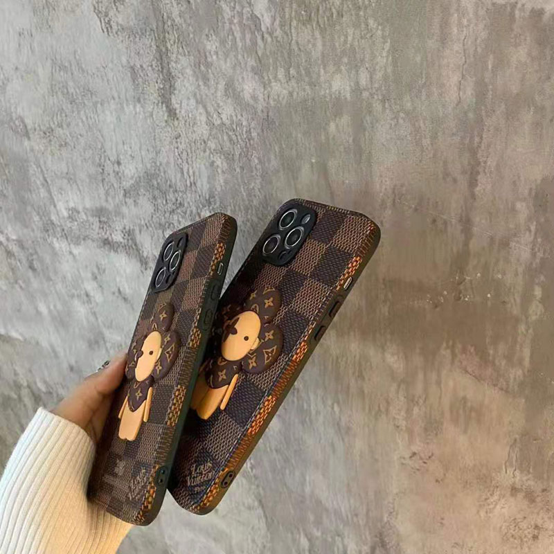 ルイヴィトン ダミエ柄 iphone12プロケース