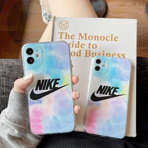 INS風 ナイキ iPhone12/12pro maxケース クリアケース NIKE アイフォン12pro カバー ブラント iPhone11/11pro/11pro max/x/8 携帯ケース