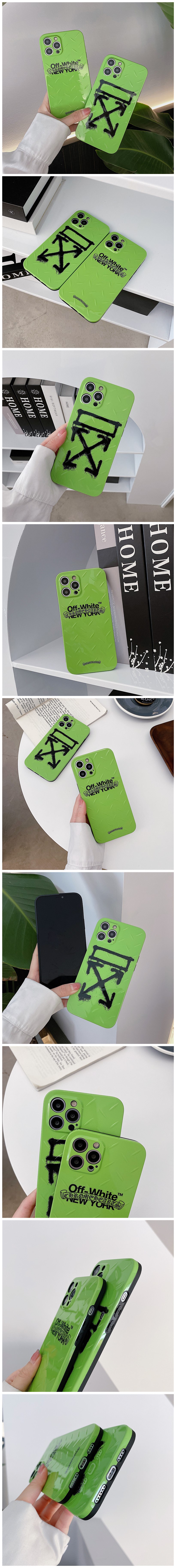 ブラント OFF-WHITE iPhone12pro ケース オフホワイト アイフォン12/12po maxケース