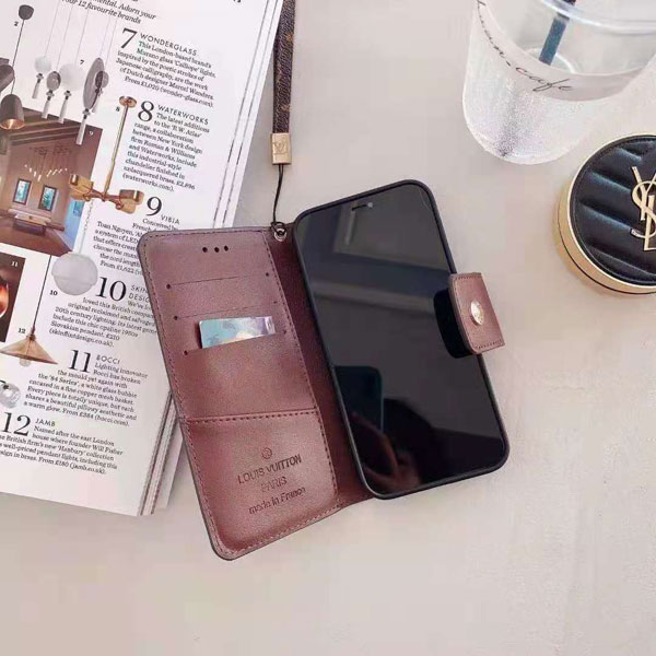 手帳型 ルイヴィトン iphone12pro ケース