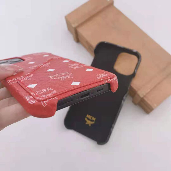エムシーエム アイフォン12プロケース カードポケット付き