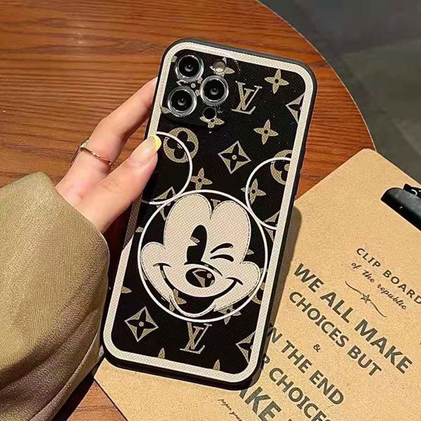 ルイヴィトン ミッキー コラボ iPhone12pro/12ケース