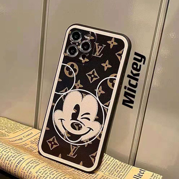 ルイヴィトン iphone12pro maxケース ミッキー