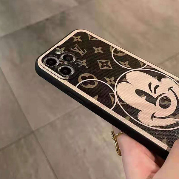 ルイヴィトン iphone12pro maxケース ミッキー