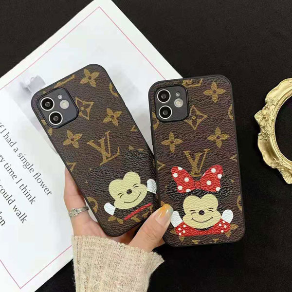 ルイヴィトン iphone12pro maxケース ミッキー