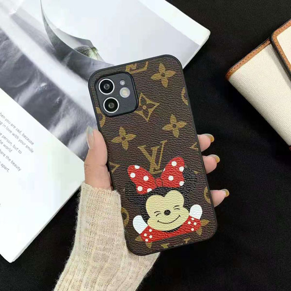 ルイヴィトン ディズニー キャラクターコラボ アイフォンケース