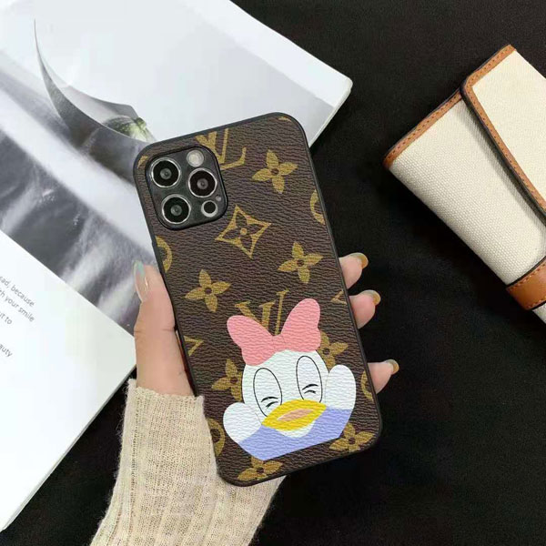 ルイヴィトン ドナルドダック コラボ iPhone12pro/12ケース