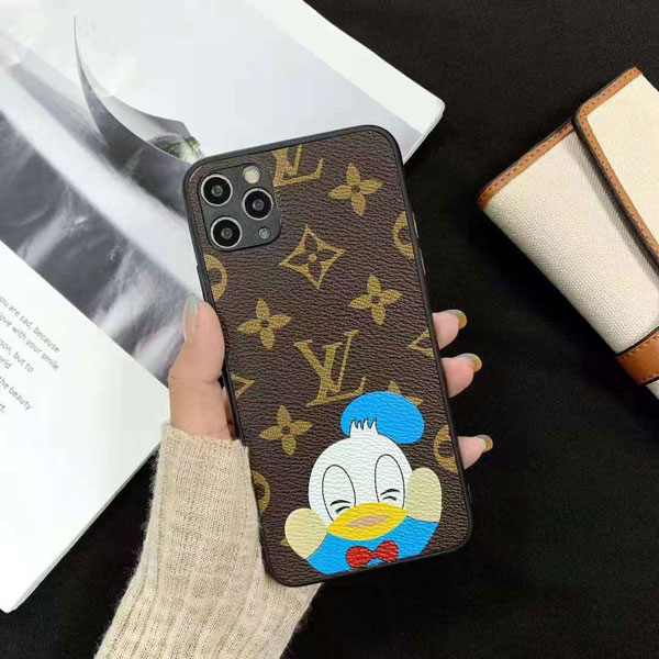 ルイヴィトン ドナルドダック コラボ iPhone12pro/12ケース
