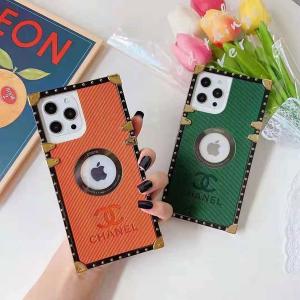 CHANEL iPhone12ケース iPhone12proケース スクエア型 四角 シャネル iphone12pro maxカバー アイフォン11/11pro maxケース オシャレ