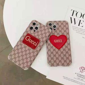 GUCCI iPhone12 Proケース 刺繍ロゴ グッチ iPhpone12/12pro maxケース カバー ブラント アイフォン11/11プロ/11プロ マックス 携帯ケース