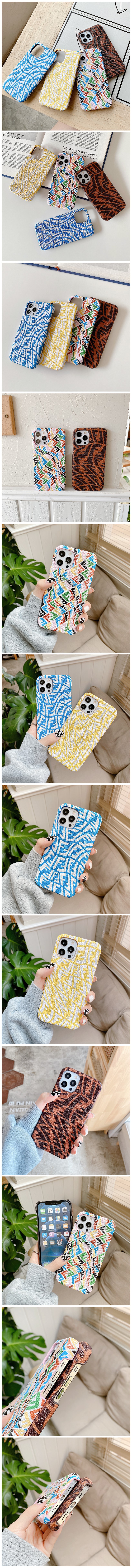 フェンディ iPhone12s/13pro ケース ブラント FENDI iPhone13/13pro maxケース オシャレ
