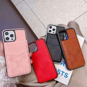 ルイヴィトン アイフォン12/13プロケース カード入れ iPhone12pro maxケース ブラント iphone11/11pro maxカバー モノグラム LV iphone11proケース