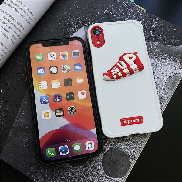 個性 シュプリーム iPhone13pro maxケース