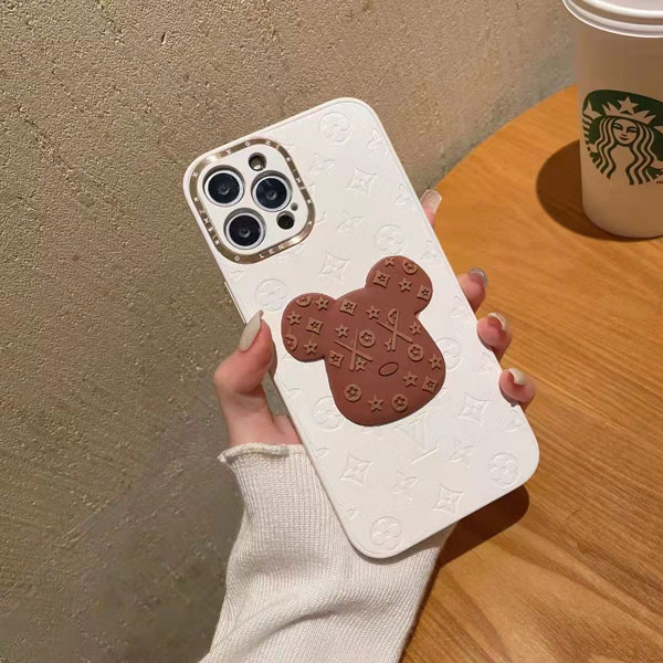 ルイヴィトン ベアブリック iPhone13ケース