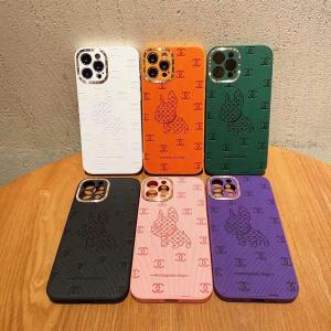 Chanel iPhone13ケース アイフォン12/13プロ携帯ケース monogram dog 犬柄 シャネル iphone12pro/11/11pro max保護カバー おしゃれ