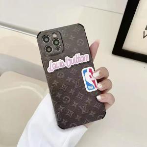 LV x NBA iPhone 13 Pro/12ケース ルイ・ヴィトン × NBA コラボ アイフォン13/12プロケース メンズ向け ブラント iphone11/xs max保護カバー