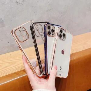 ルイヴィトン iPhone13/13Proケース クリアケース ブラント LV iPhone13pro maxカバー ソフト アイフォン12/12pro/11/11pro maxケース オシャレ