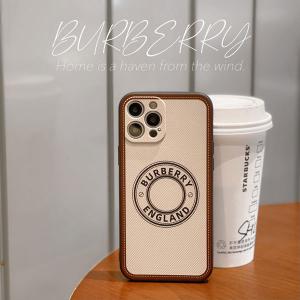 バーバリー iPhone 13/13 Pro ケース レザー アイフォン13pro maxカバー BURBERRY iPhone12/12pro/11/11pro max携帯ケース 高級