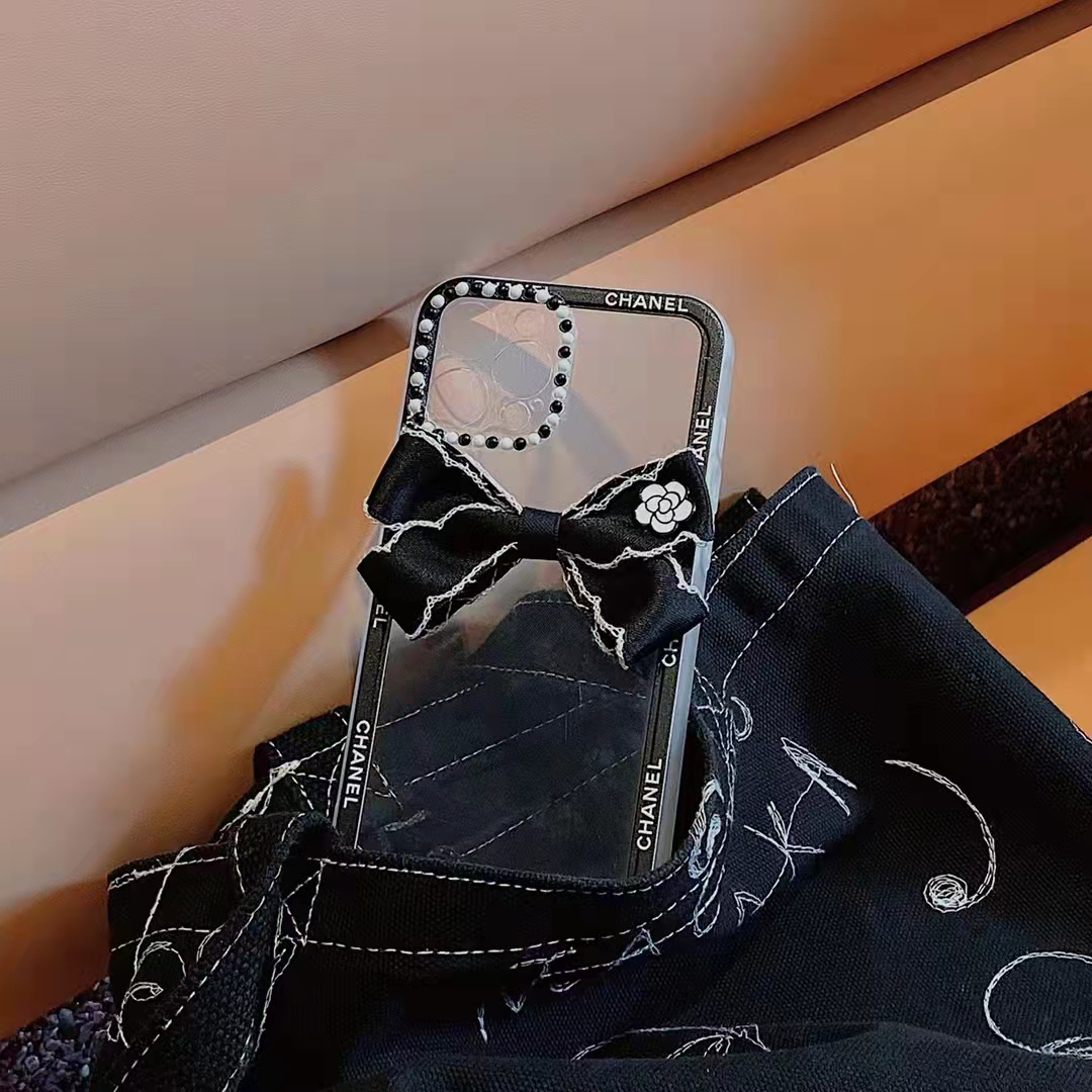 可愛い シャネル iPhone13pro maxケース