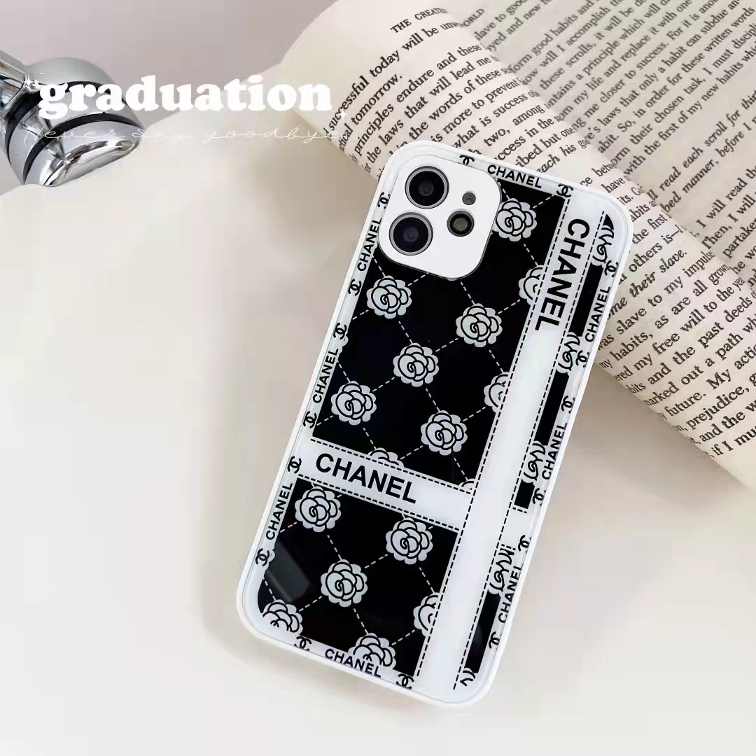 花柄 シャネル iphone 13 Proカバー