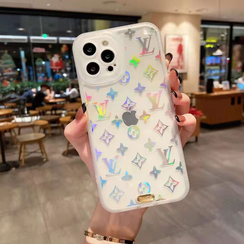 ルイヴィトン iPhone13pro max透明ケース