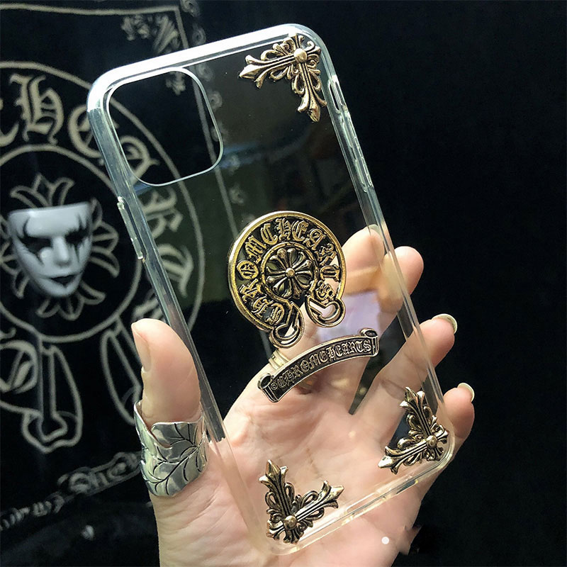 ブランド Chrome Hearts iPhone 13/13プロケース 透明 クロムハーツ iPhone13pro maxケース