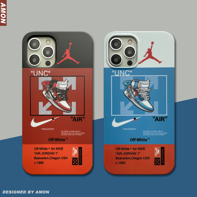 オフホワイト X NIKE AIR JORDAN アイフォン13ケース