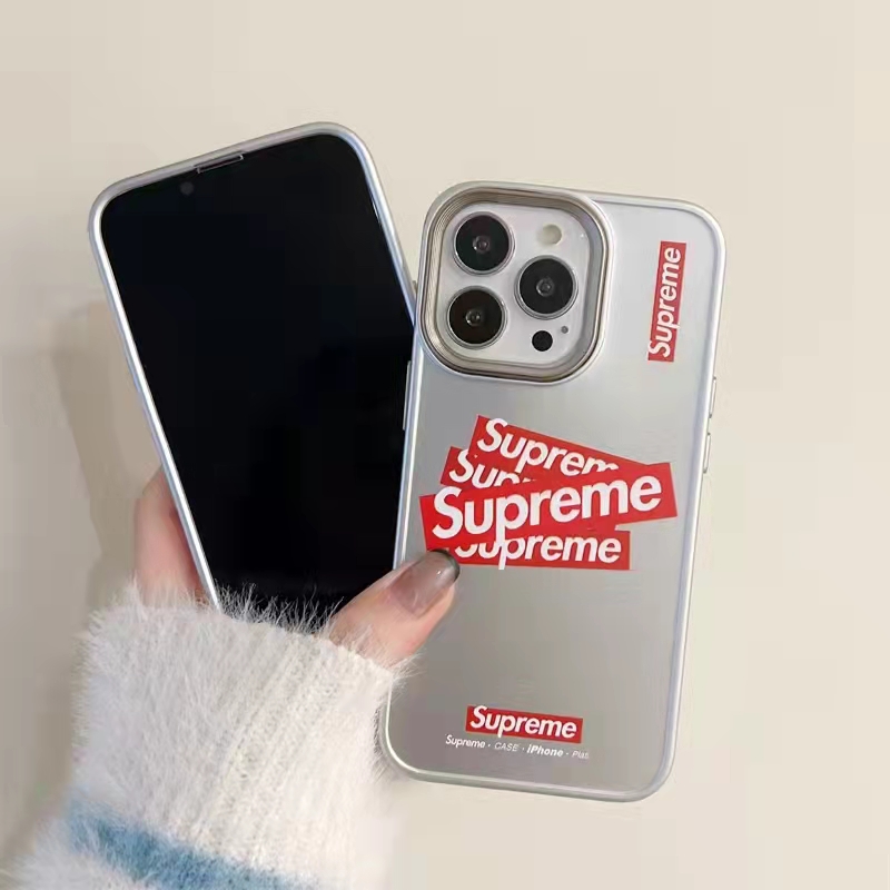 メンズ向け シュプリーム iPhone13ケース