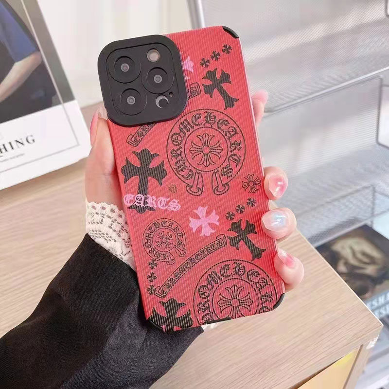 カップル アイフォン13プロケース クロムハーツ