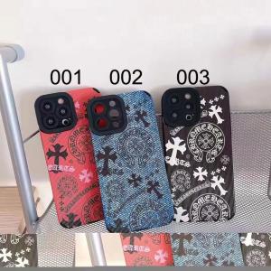 ブランド クロムハーツ iPhone13/13pro maxケース シリコンケース CHROME HEARTS iPhone12/13プロカバー アイフォン11/12プロマックス カメラ保護