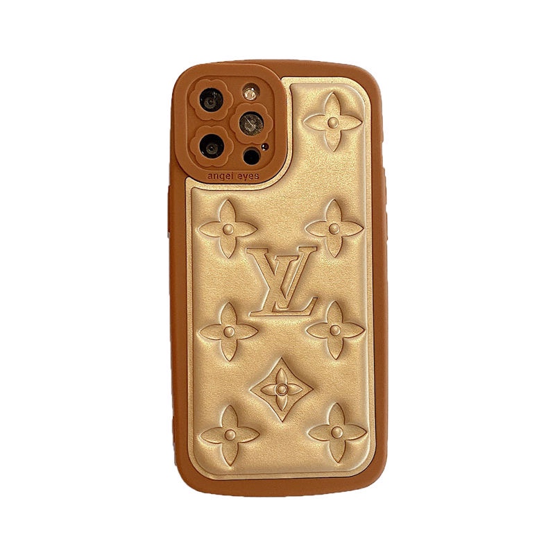 ルイヴィトン 型押し iPhone13ケース