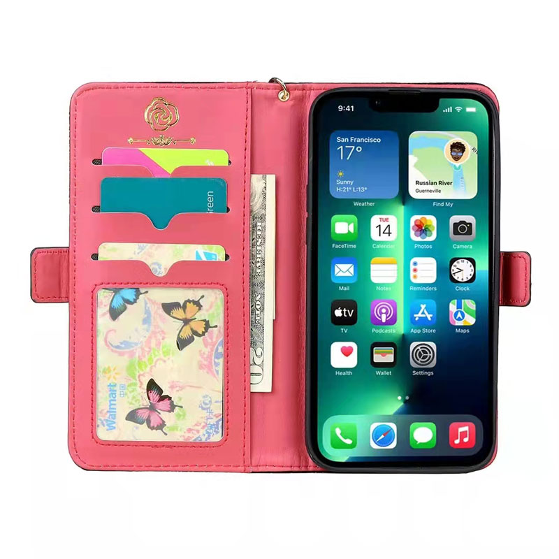 手帳型 iPhone13シャネルケース