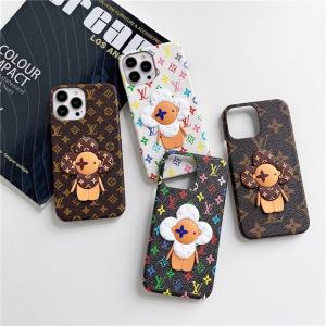 ルイヴィトン ヴィヴィエンヌ iPhone13/13pro max ケース ブランド 3D 立体 アイフォン13プロカバー ヴィトン iPhone12/12pro max/11ケース