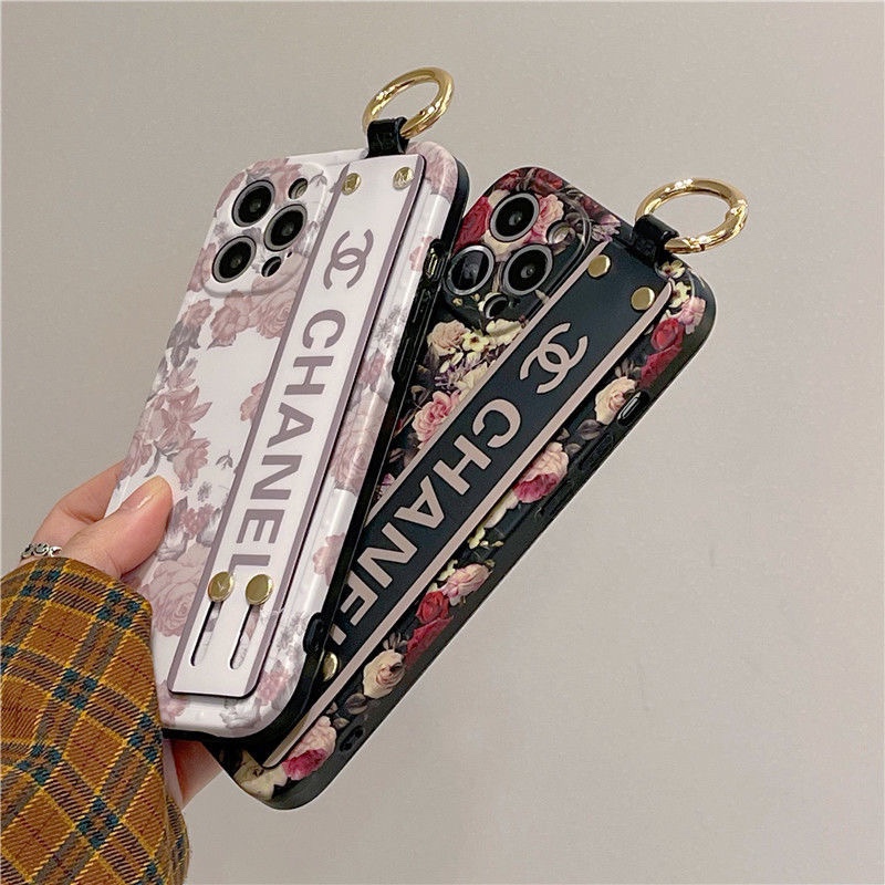 シャネル iPhone13ケース 花柄